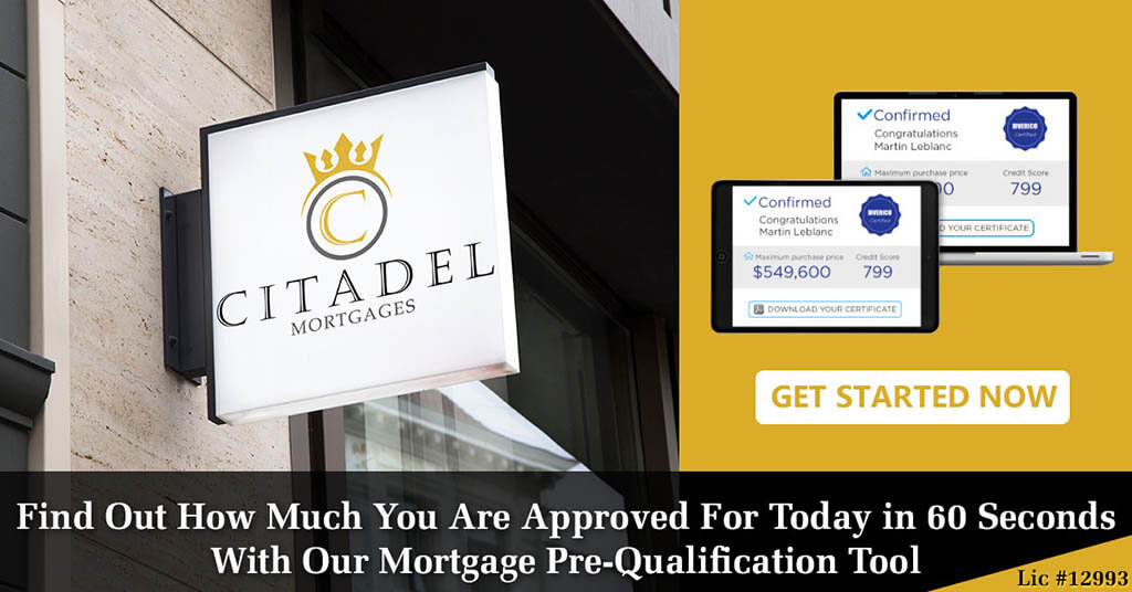 Prequalified in 60 seconds.Citadel Mortgages