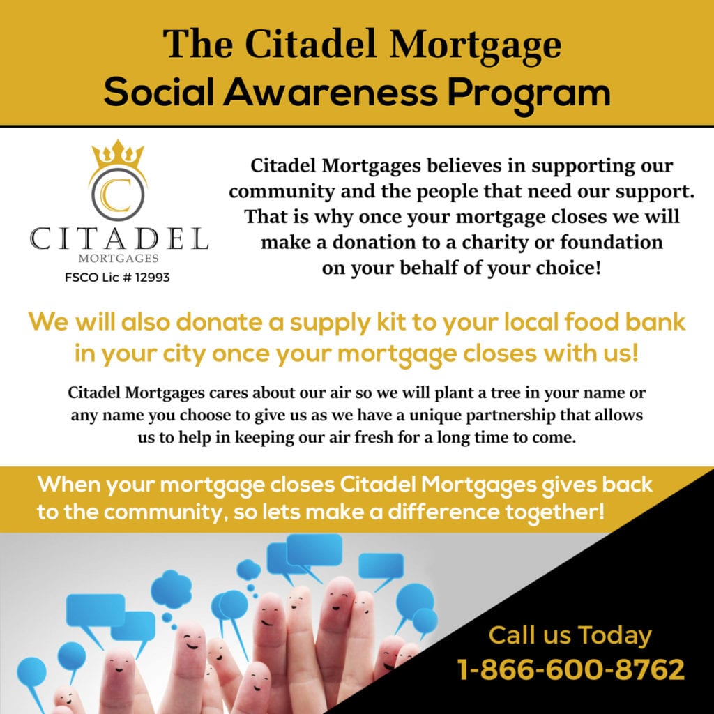 Social-Awareness-Program Citadel Mortgages