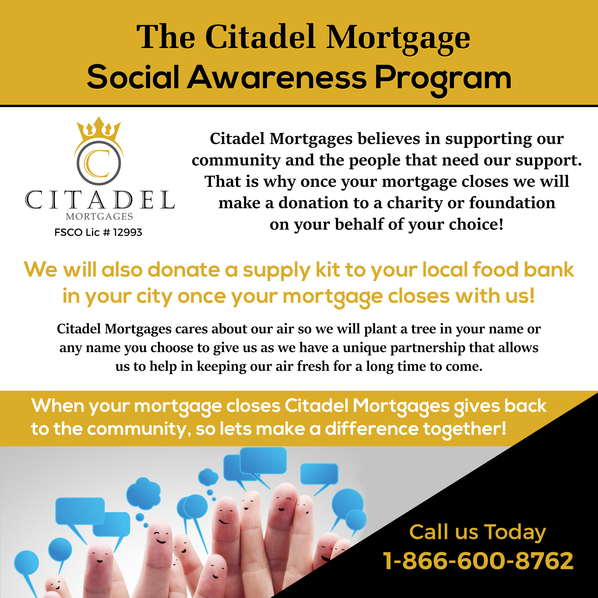 Social Awarenece - Citadel Mortgages