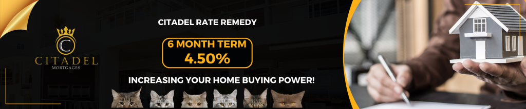 6 Month Fixed Term - Rate Remedy Citadel Smart Home Plan - Citadel Mortgages